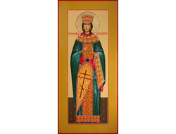 Феофания, царица Византийская, Святая блаженная. Рукописная мерная икона.