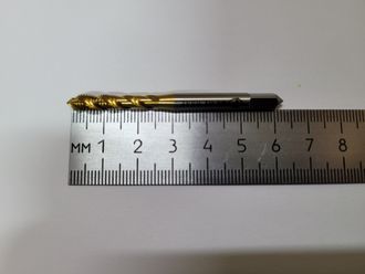 Метчик винтовой кобальтовый М5 (шаг 0.8 мм) HSS-E