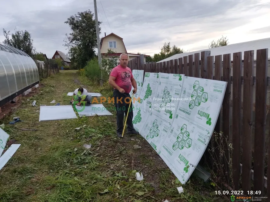 Подготовка сдвижных картин. Материал - Сотовый поликарбонат Novattro толщиной 4 мм