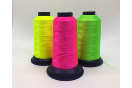 Неоновые кислотные флюоресцентные нитки