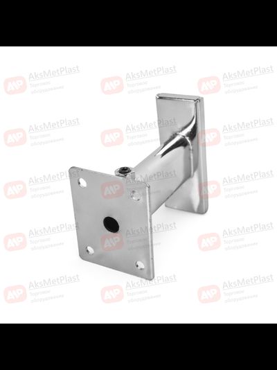 KM10 Дистанционное крепление хромированное к стене колонны регулируемое длина 70—115 мм