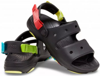 Crocs Classic All-Terrain Kids' Sandals  Детские черные
