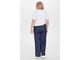 Женские брюки из мягкой джинсовой ткани ар т.1240 (цвет темно-синий) Размеры 58-66