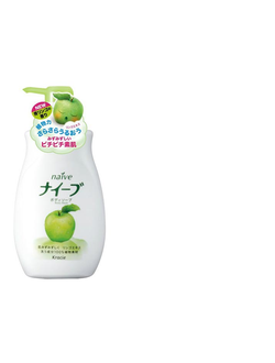 Жидкое мыло Kracie Naive для тела с экстрактом зеленого яблока - 580 мл