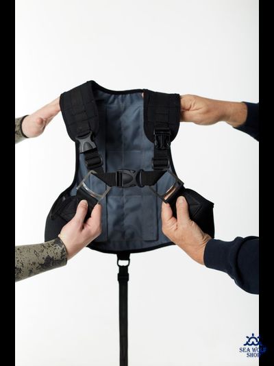 Разгрузочный жилет неопреновый AquaDiscovery быстросъемный р.2XL-3XL