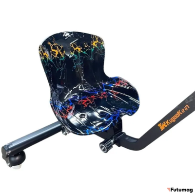 Электроскутер Дрифт Карт KUGOO KIRIN разноцветная молния