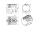 Размеры емкости КАС горизонтальной на 5000 литров HR5000