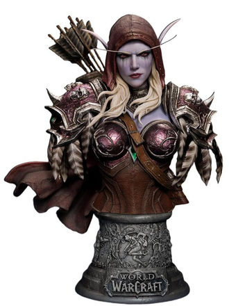 Blizzard, World of Warcraft, Infinity Studio, Sylvanas, Bust, сильвана, варкрафт, бюст, статуя, wow