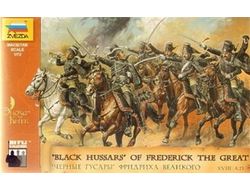 Сборная модель: (Звезда 8079) Чёрные гусары Фридриха Великого