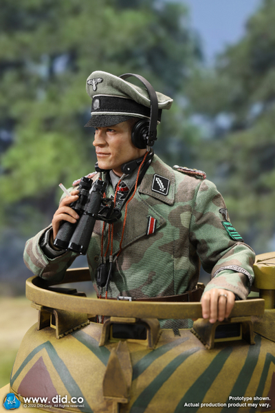 Немецкий танкист Клаус Ягер ("Т-34") - КОЛЛЕКЦИОННАЯ ФИГУРКА 1/6 WWII German Panzer Commander – Jager (D80160) - DID