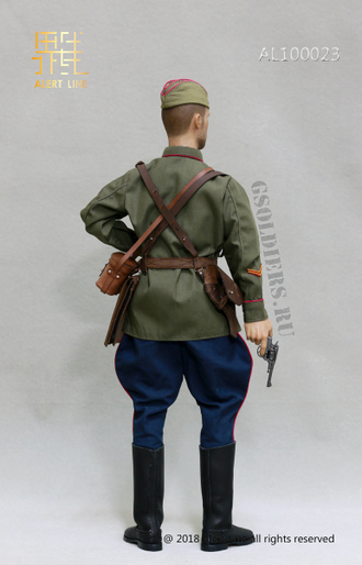 Советский офицер лейтенант 1942 год 1/6 scale WW2 Red Army Infantry Lieutenant AL100023 Alert Line