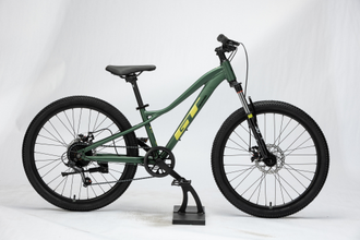 Велосипед GT600 / 7 скоростей  24" зеленый рама 11"