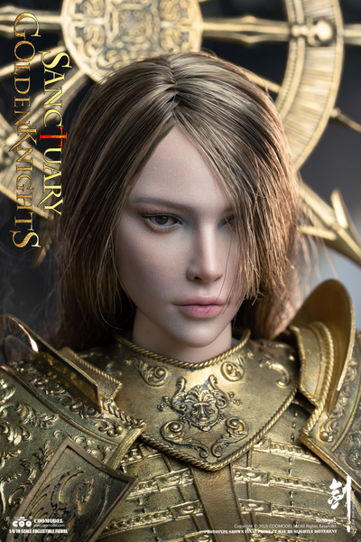 ПРЕДЗАКАЗ - Стражница святилища в золотом - Коллекционная фигурка 1/6 SWORDS OF CHAOS - GOLDEN TEMPLE GUARDIAN (BRASS EDITION) (SW002) - COOMODEL ?ЦЕНА: 43700 РУБ.?