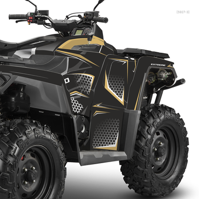 Наклейки на квадроцикл Aodes Pathcross 1000 mud pro - 2021 2022 2023 2024 №5927-3