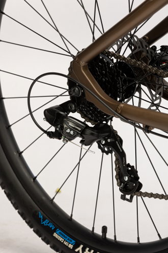 Велосипед TT417/ 8ск 29"х2.6" синий рама 19"