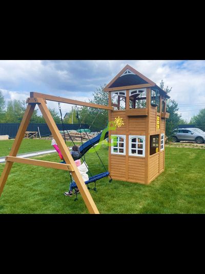 Детская площадка IgraGrad Клубный домик 2 Luxe