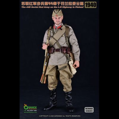 ПРЕДЗАКАЗ - Комплект красноармейца в Финляндии 1940 г. (без тела и головы)  - Коллекционная фигурка 1/6 The 44D Soviet Red Army on the L-R Highway in Finland 1940 Outfit Accessory Set (QOM-1068) - QORANGE QOTOYS ?ЦЕНА: 18900 РУБ.?