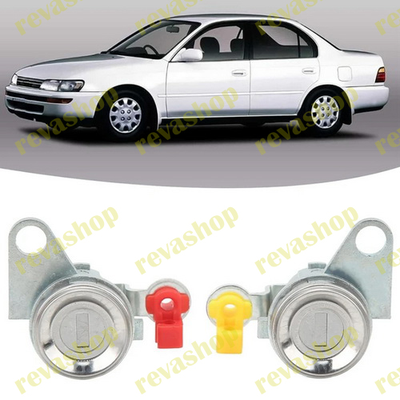Замок двери, личинка, Toyota Corolla Sprinter AE100, запчасти для автомобилей, ремонт двери, замена