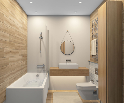 Точечный встраиваемый влагозащищенный светильник Denkirs DK3101-WH