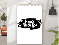 Перекидной календарь Привет Сосед/ Hello Neighbor №20