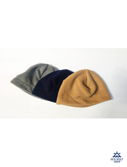 Пончо KF флисовое с капюшоном и шапкой, разные цвета