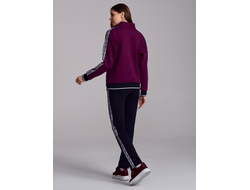 Теплый спортивный костюм женский  12SKJ -1419 (фиолетовый)