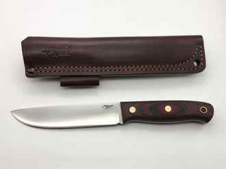 Нож Модель X сталь CPR красно-черная микарта