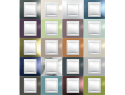 Серия розеток и выключателей Unica Хамелеон от Schneider Electric