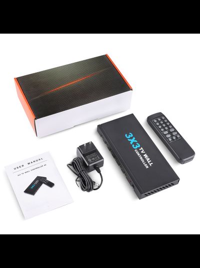 DE/VT-VW30 Контроллер видеостены 4К 3x3 (9 выходов для мониторов 4К)