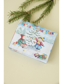 Комплект ёлочных игрушек "Зимушка-зима"