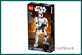 # 75114 Сборная Фигура «Штурмовик Первого Ордена» / “First Order Stormtrooper” Buildable Action Figure (2016)