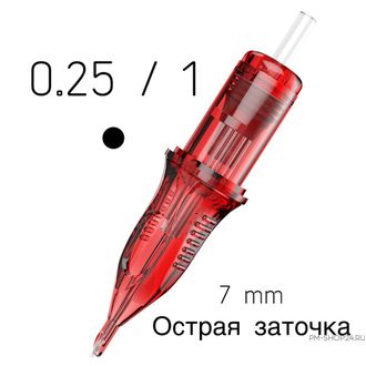 Картриджи Ruby 25/1 RLLT для перманентного макияжа в pm-shop24.ru