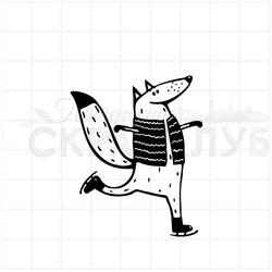 штамп На коньках