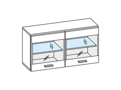 Камелия Антресоль АН-2654