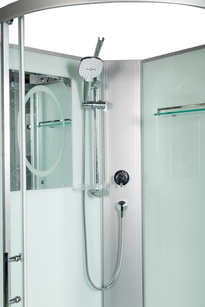 Душевая кабина Weltwasser, WW500 WERRA 801,Прозрачное, без крыши с низкий поддоном, 800х800х2170 мм