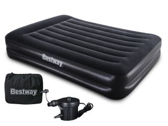 Надувная кровать Bestway 152х203х46см  + электронасос