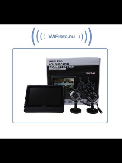 Видеоняня DBPOWER SS Монитор + 2 камеры с DVR