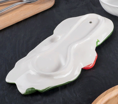 Подставка под ложку Мак , 24,5×10×2,5 см