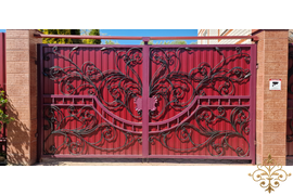 Кованые ворота, кованая калитка, СНТ Агрохимик, Раменский городской округ