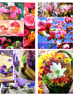 Пакет бум., 45*30 см, МИКС