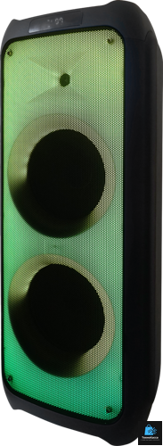 Напольная светящаяся беспроводная колонка Mivo MD-102 караоке/1200Вт/FM/Bluetooth/USB/SD/AUX/встроенный аккумулятор