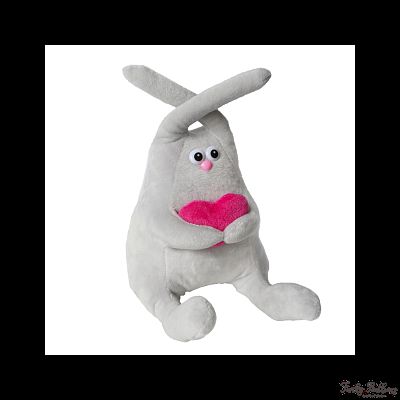 Мягкая игрушка "Зайчик с сердечком"