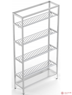 Стеллаж для сушки тарелок СКТ-4/900/300/1600-п