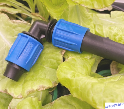 Уголок компрессионный для трубки 16мм (стенка 0,8-1,1мм)