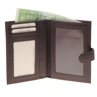 Бумажник водителя QOPER Drive bifold brown