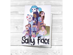 Обложка на паспорт Sally Face, Салли Фейс №21
