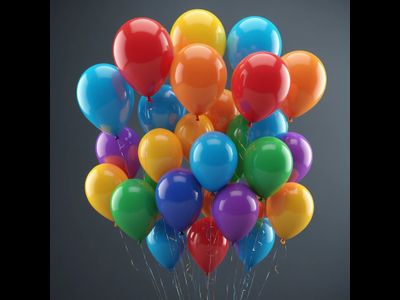 Шары с гелием, 40 шт