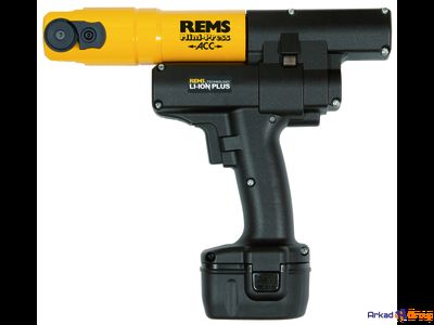 Аккумуляторный радиальный пресс REMS Mini-Press ACC с автоподачей
