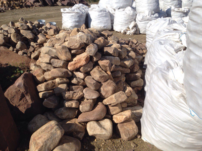 Бутовый камень галтованный