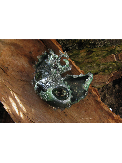 Фэнтези-брошь "Лесной ЛосеРог" из серии Лесных КотоРогов